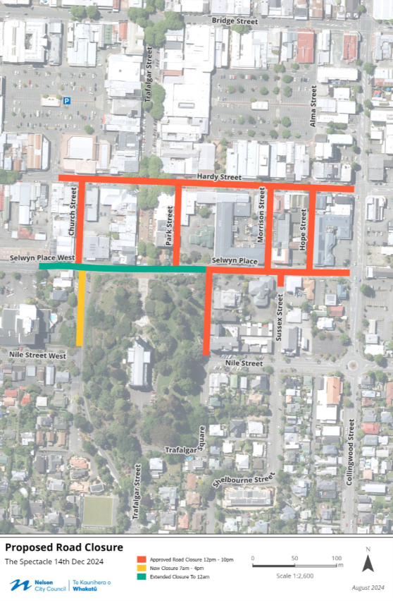 Map The Spectacle Additional Closures